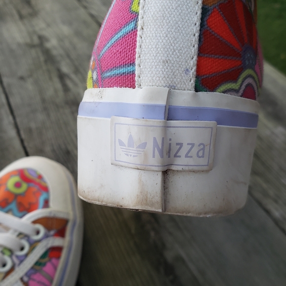 adidas Multicolor Graphic Platform Sneakers - Picture 8 of 11